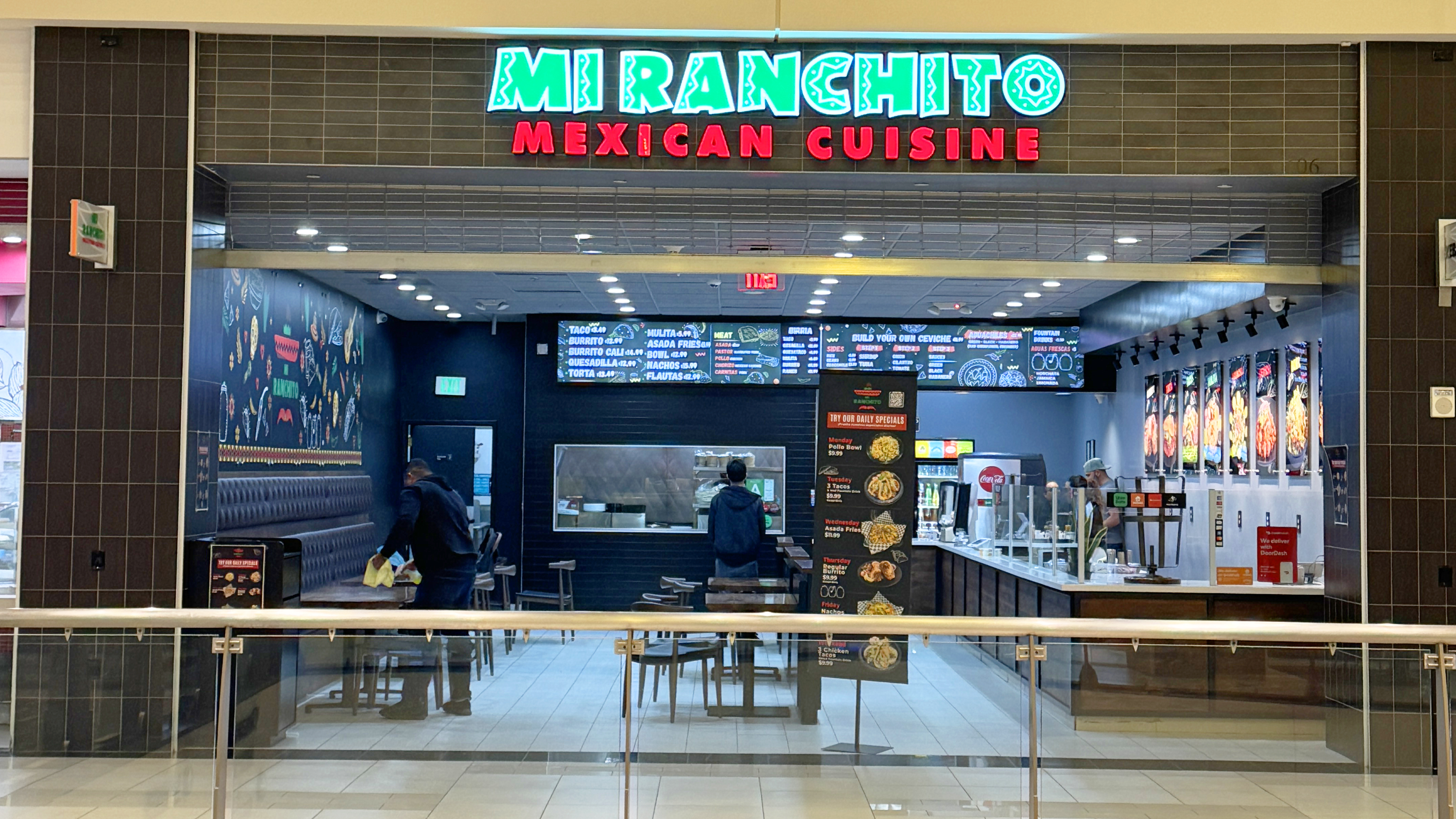 Mi Ranchito restaurant interior - authentic Mexican atmosphere